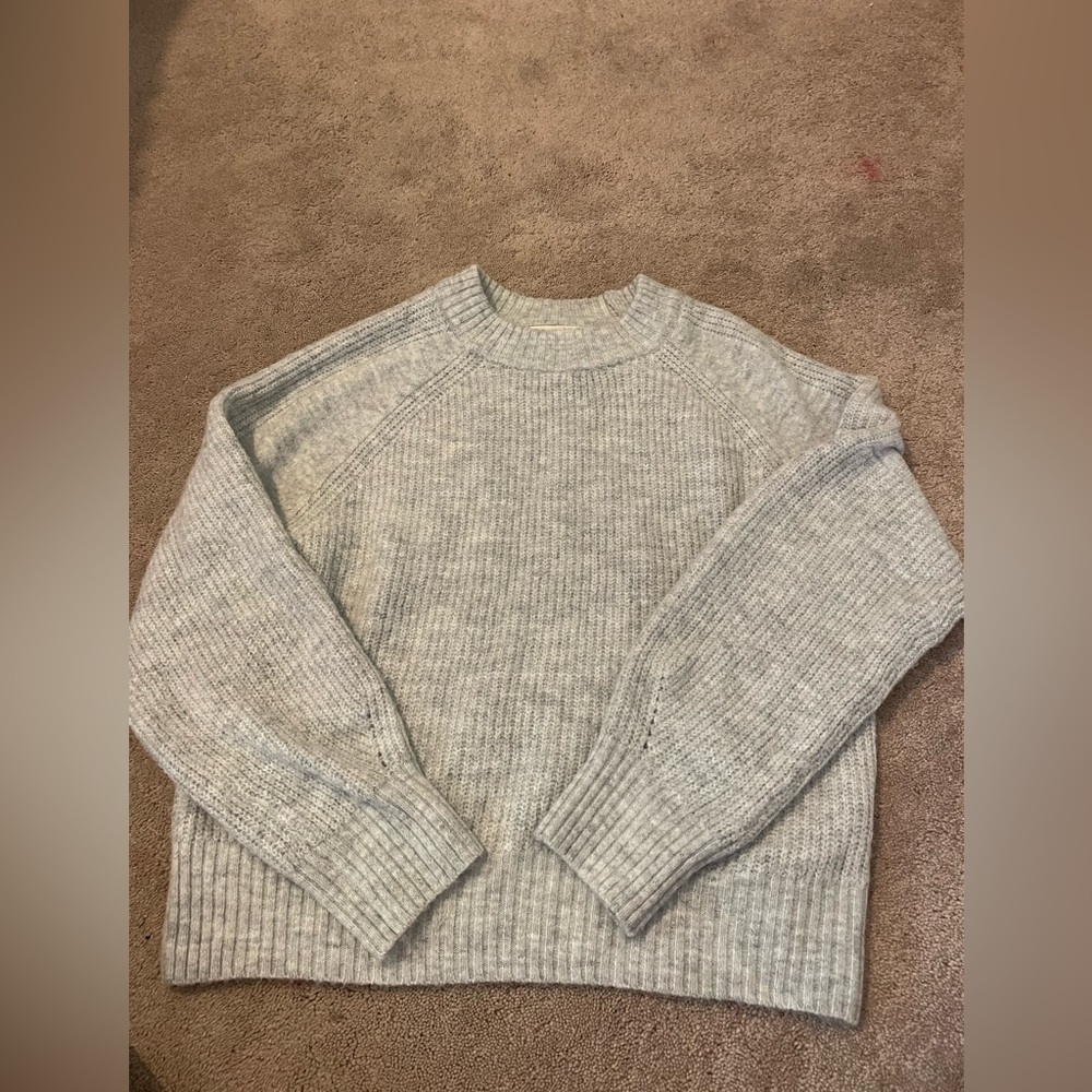 Gray sweater